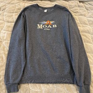 Vintage Embroidered Moab Crewneck